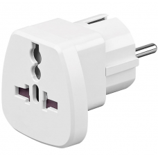 Adaptor Τροφοδοσίας Universal σε Schuko Goobay 94026 Adaptor Τροφοδοσίας Universal σε Schuko Goobay 94026