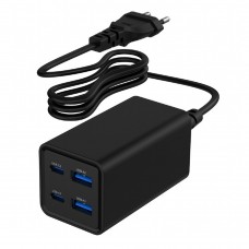 Φορτιστής Ταχείας Φόρτισης 4 Θύρων 65W