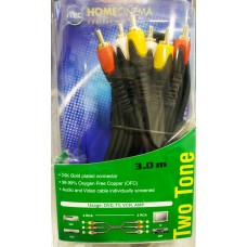 Καλώδιο 3xRCA Μale Σε 3xRCA Male 3m ITEC TT163030