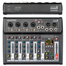 Κονσόλα Mίξης Italian Stage 2MIX6PRO 