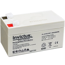 Μπαταρία Μολύβδου Invictus 12V 1.3Ah