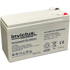 Μπαταρία Μολύβδου Invictus 12V 7Ah