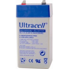 Μπαταρία Μολύβδου Ultracell 4V 4.5Ah