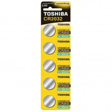 Μπαταρία Λιθίου Toshiba CR2032 3V Μπαταρία Λιθίου Toshiba CR2032 3V