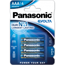 Αλκαλική Μπαταρία Panasonic Evolta AAA 1.5V