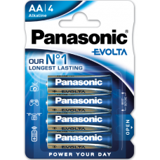 Αλκαλική Μπαταρία Panasonic Evolta AA 1.5V