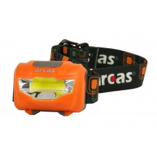 Φακός Κεφαλής Arcas 3W 307 10014 Πορτοκαλί