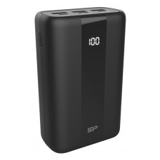 Power Bank Silicon Power QX55 30000mAh Μαύρο