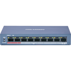 Switch Hikvision DS-3E0109P-E/M(B) 9Port/ 8 POE Port