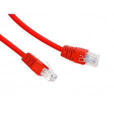 Patch Cord UTP Cat5e 0.25m Κόκκινο Patch Cord UTP Cat5e 0.25m Κόκκινο
