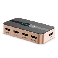VENTION HDMI Switcher 5 In 1 Out Gold - High-End Series (ACDG0) (VENACDG0) VENTION HDMI Switcher 5 In 1 Out Gold - High-End Series (ACDG0) (VENACDG0)