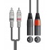 2R-2XM075 Καλώδιο Ήχου 2 x RCA Plugs - 2 x XLR Male 0.75m (Τεμάχιο) 2R-2XM075 Καλώδιο Ήχου 2 x RCA Plugs - 2 x XLR Male 0.75m (Τεμάχιο)