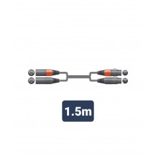 Citronic 2XF-2XM150 Καλώδιο Ήχου 2 x XLR Female - 2 x XLR Male 1.5m