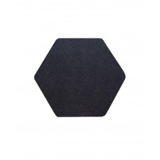 Audiodesigner ECOPLAN® Hexagon Ηχοαπορροφητικά Πάνελ 35 cm / 1.27 τ.μ. Μαύρο (4 Τεμάχια)