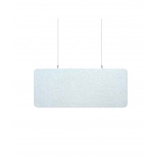 Audiodesigner ECOBAFFLE Rectangle Ηχοαπορροφητικά Πάνελ Οροφής 60x120x4cm / 2,88 τ.μ. Λευκό (4 Τεμάχια)