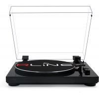 Rline RLTN11-GB Πικάπ Belt Drive με Bluetooth και Προενίσχυση Gloss Black