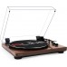 Rline RLTN11-GW Πικάπ Belt Drive με Bluetooth και Προενίσχυση Gloss Walnut