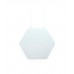 Audiodesigner ECOBAFFLE Hexagon Lato Ηχοαπορροφητικά Πάνελ Οροφής 35cm / 1.27 τ.μ. Λευκό (4 Τεμάχια)
