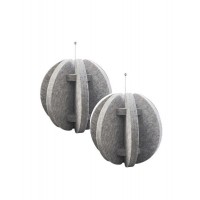 Audiodesigner Radial Sphere Grey Ηχοαπορροφητικό Πάνελ Πολυεστέρα Σφαίρα 500 mm (2 Τεμάχια) Audiodesigner Radial Sphere Grey Ηχοαπορροφητικό Πάνελ Πολυεστέρα Σφαίρα 500 mm (2 Τεμάχια)