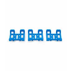 Tractive Ανταλλακτικά Rubber Clips για GPS DOG 4 και DOG LTE Blue (3 Τεμάχια)