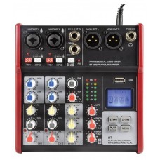Citronic CSM‑4 Compact Μίκτης 4 Καναλιών με USB / Bluetooth (Τεμάχιο) Citronic CSM‑4 Compact Μίκτης 4 Καναλιών με USB / Bluetooth (Τεμάχιο)
